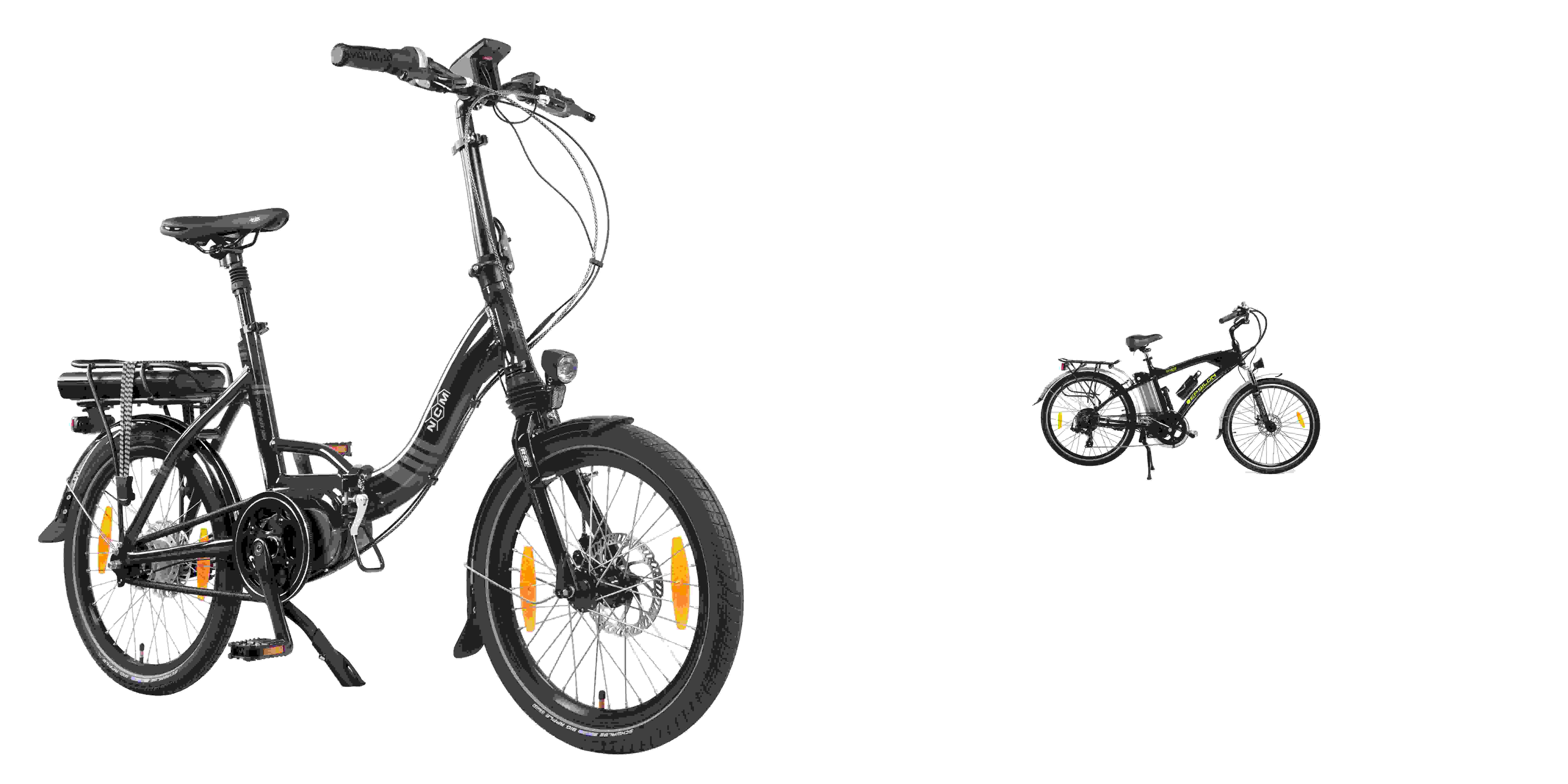 bicicleta electrica y plegable