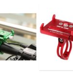 soporte móvil bici casero